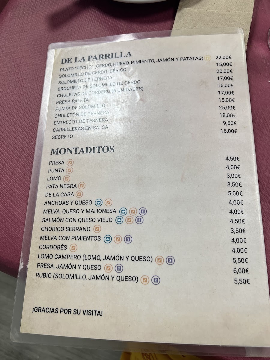 Menu Mesón La Encina-1