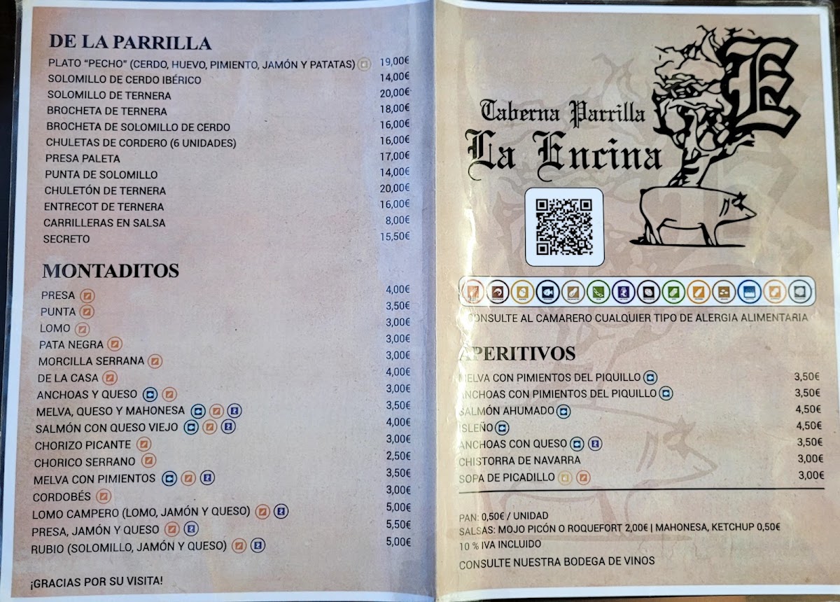 Menu Mesón La Encina-3