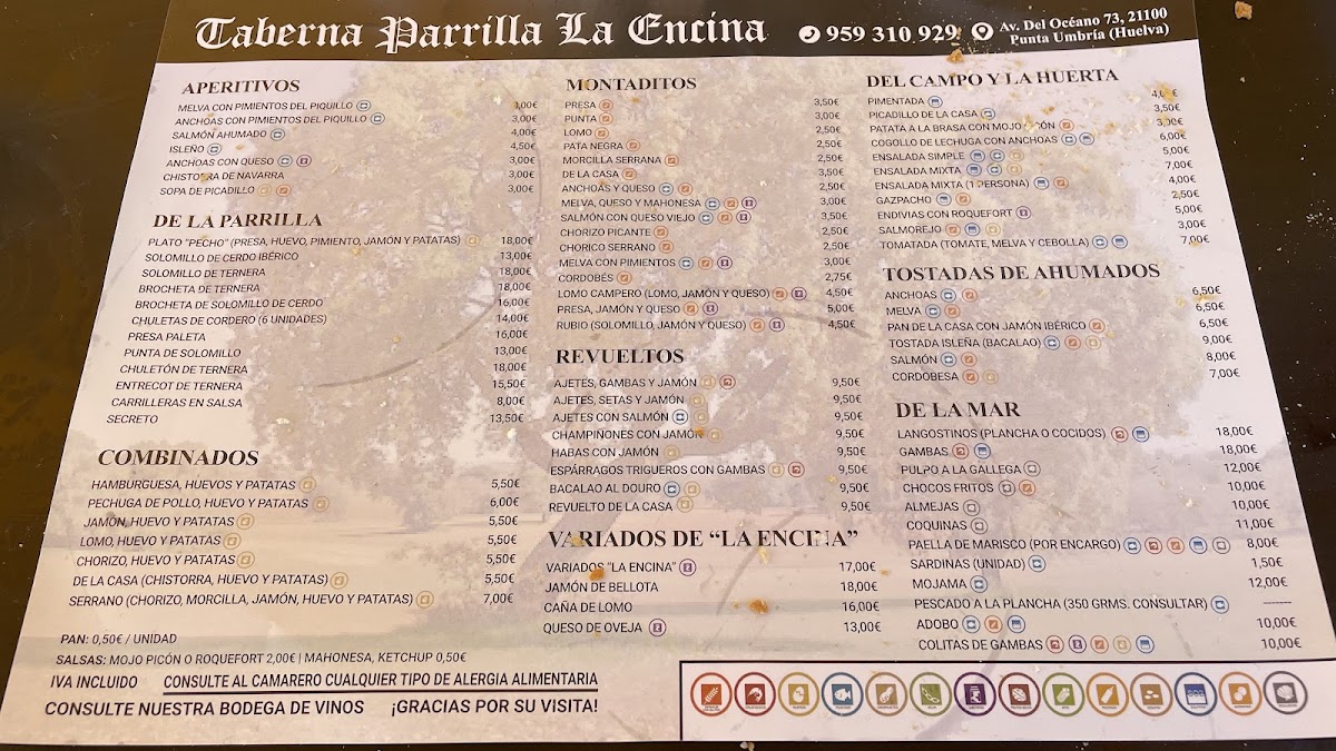 Menu Mesón La Encina-4